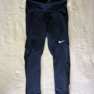 Brand new navy Nike leggings